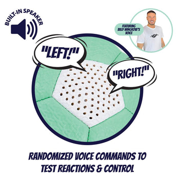 Wingrove Size 3 Interactive Training Football | Voice Command Skills Ball For Kids - My Little Thieves