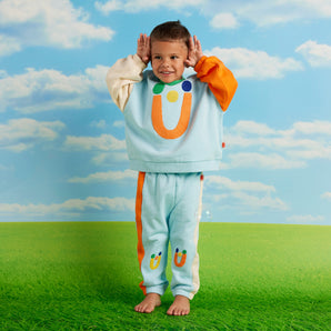 Halycon Nights Sky Sweater and Track Pant Boys Set
