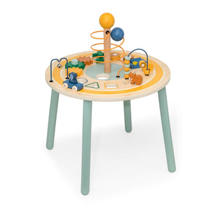 Wooden animal activity table - My Little Thieves