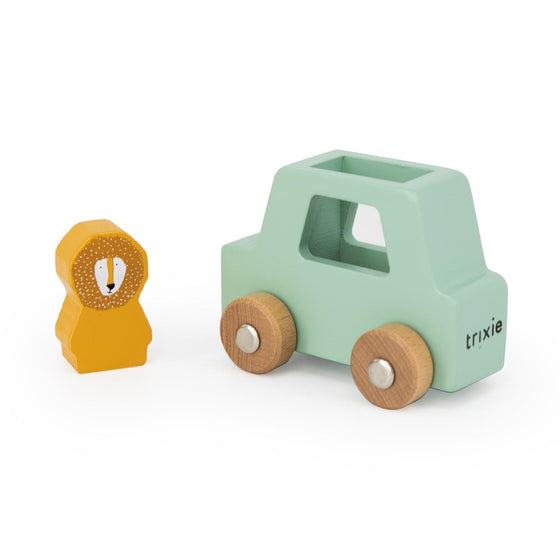 Wooden animal car set - My Little Thieves