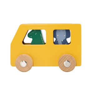 Wooden animal car set - My Little Thieves