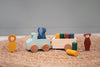 Wooden animal car with trailer - My Little Thieves