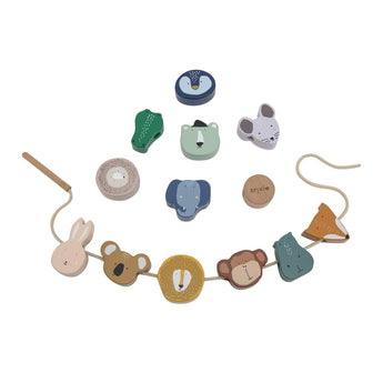 Wooden animal lacing beads - My Little Thieves