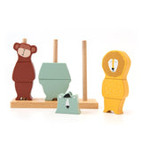 Wooden animal puzzle stacker - My Little Thieves