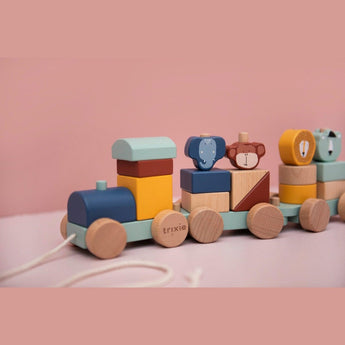 Wooden Animal Train - My Little Thieves