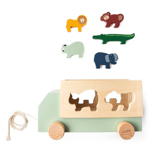 Wooden animal truck - My Little Thieves