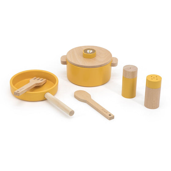 Wooden cooking set - Mr. Lion - My Little Thieves