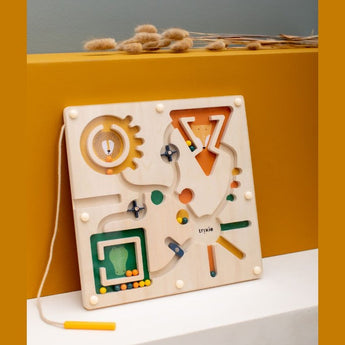 Wooden magnetic maze - My Little Thieves