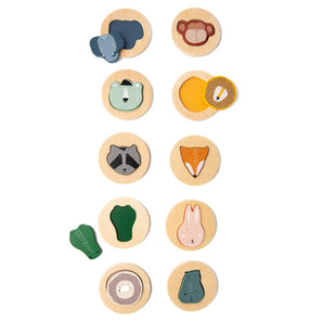 Wooden matching game - My Little Thieves