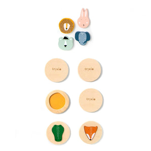 Wooden matching game - My Little Thieves