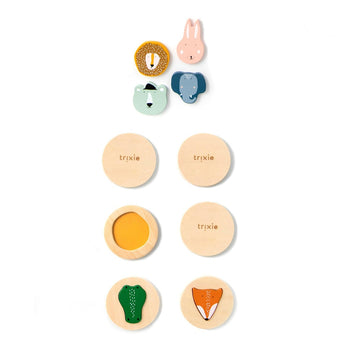 Wooden matching game - My Little Thieves
