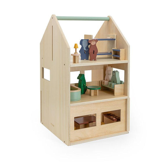 Wooden play house with accessories - My Little Thieves