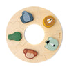 Wooden round puzzle - My Little Thieves