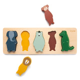 Wooden shape puzzle - My Little Thieves