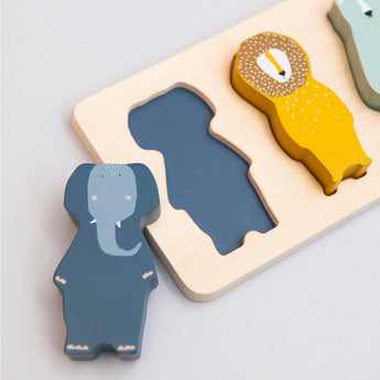 Wooden shape puzzle - My Little Thieves