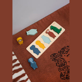 Wooden shape puzzle - My Little Thieves