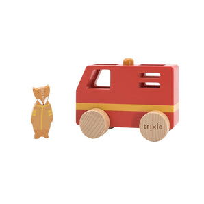 Wooden small fire truck - My Little Thieves