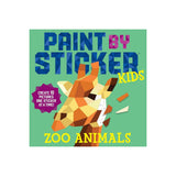 Workman Paint By Sticker Kids Zoo Animals | Sticker Art Activity Book - My Little Thieves