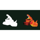 Workman Paint By Sticker Kids Zoo Animals | Sticker Art Activity Book - My Little Thieves