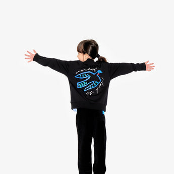 World Of Pop Children’s Organic Cotton Sweatshirt | Birds Protect Hoodie - My Little Thieves