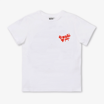 World Of Pop Children’s White Food Lovers T Shirt | Organic Cotton - My Little Thieves