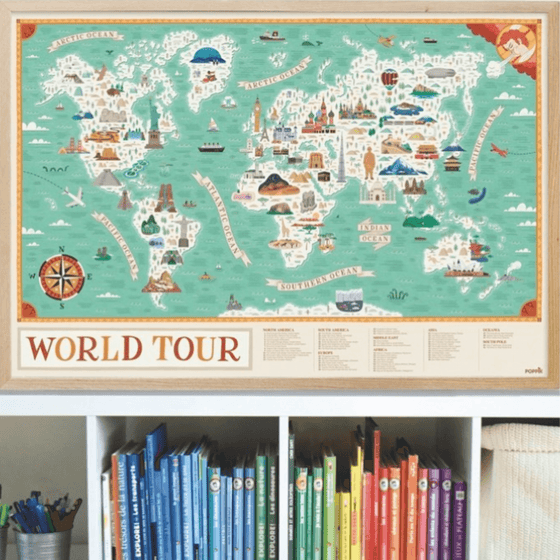 World Tour Jigsaw Puzzle - 500 pieces - My Little Thieves