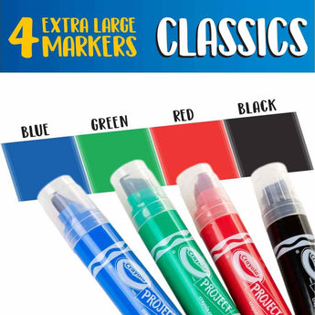 XL Poster Markers, Classic Colors, 4 Count - My Little Thieves