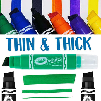 XL Poster Markers, Classic Colors, 4 Count - My Little Thieves