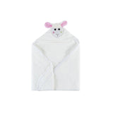 Zoocchini Baby Hooded Towel | Cotton Terry Absorbent Bath Wrap - My Little Thieves