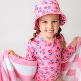 Zoocchini Girls Long Sleeve Swimsuit | Upf 50+ Sun Protection - My Little Thieves