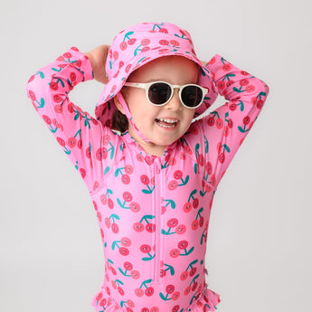 Zoocchini Girls Long Sleeve Swimsuit | Upf 50+ Sun Protection - My Little Thieves