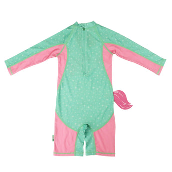 Zoocchini One Piece Rashguard Surf Suit | Upf 50+ Kids Swimwear - My Little Thieves