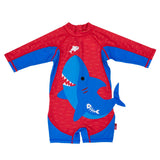 Zoocchini One Piece Surf Swimsuit Long Sleeve | Kids Sun Protection - My Little Thieves