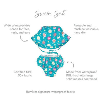Zoocchini Reusable Swim Diaper 2 Piece Set | Eco Friendly Baby Swim - My Little Thieves