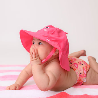 Zoocchini Reusable Swim Diaper & Sun Hat Set | Upf 50+ Baby Swimwear - My Little Thieves