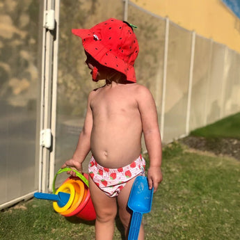 Zoocchini Reusable Swim Diaper & Sun Hat Set | Upf 50+ Baby Swimwear - My Little Thieves