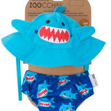 Zoocchini Reusable Swim Diaper & Sun Hat Set | Upf 50+ Baby Swimwear - My Little Thieves