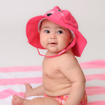 Zoocchini Reusable Swim Diaper & Sun Hat Set | Upf 50+ Baby Swimwear - My Little Thieves