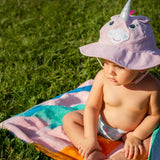 Zoocchini Reusable Swim Diaper & Sun Hat Set | Upf 50+ Baby Swimwear - My Little Thieves