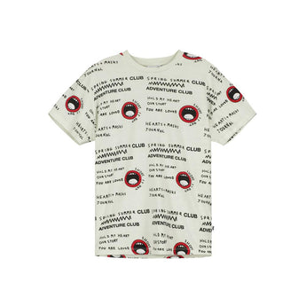 Beau Loves Delicate White Shout It Out T Shirt | T Shirt