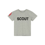 Beau Loves Grey Melange 'Scout' T Shirt | Aw23
