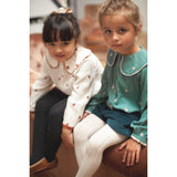 Bonheur Dujour Blouse In Double Gauze With Flowers Embroidery | Top Girl