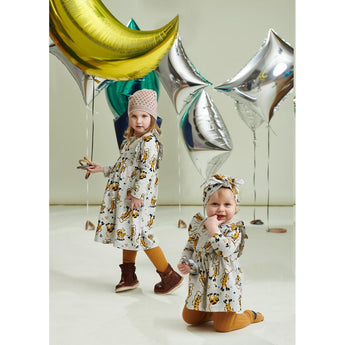 The Bonnie Mob Candy Dress With Frill Shoulder Cats | Dresses