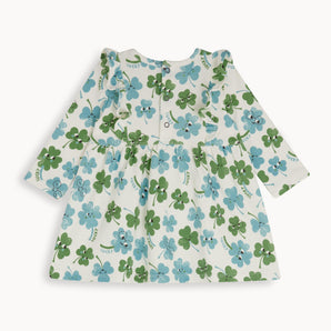 The Bonnie Mob Clover Dress With Frill Shoulder | Aw22