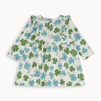 The Bonnie Mob Clover Dress With Frill Shoulder | Aw22