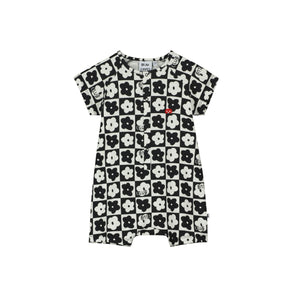 Beau Loves Club Black Short Sleeve Romper | Romper Baby