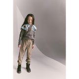 Beau Loves Dark Gull Grey 'Dear World' Relaxed Fit Sweater | Aw23