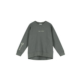 Beau Loves Dark Gull Grey 'Dear World' Relaxed Fit Sweater | Aw23