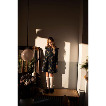 Piknic Barcelona Dress Olympe Rhombus Nit | Black