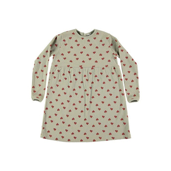 Piknic Barcelona Dress Sally Hearts Kaki | Dresses